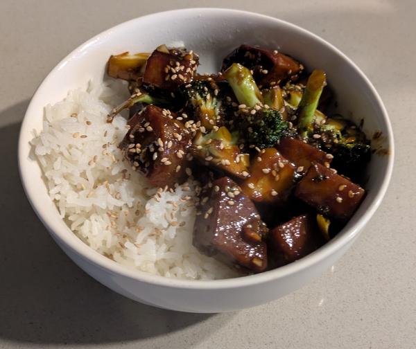 Ginger Sesame Glazed Chunks Picture